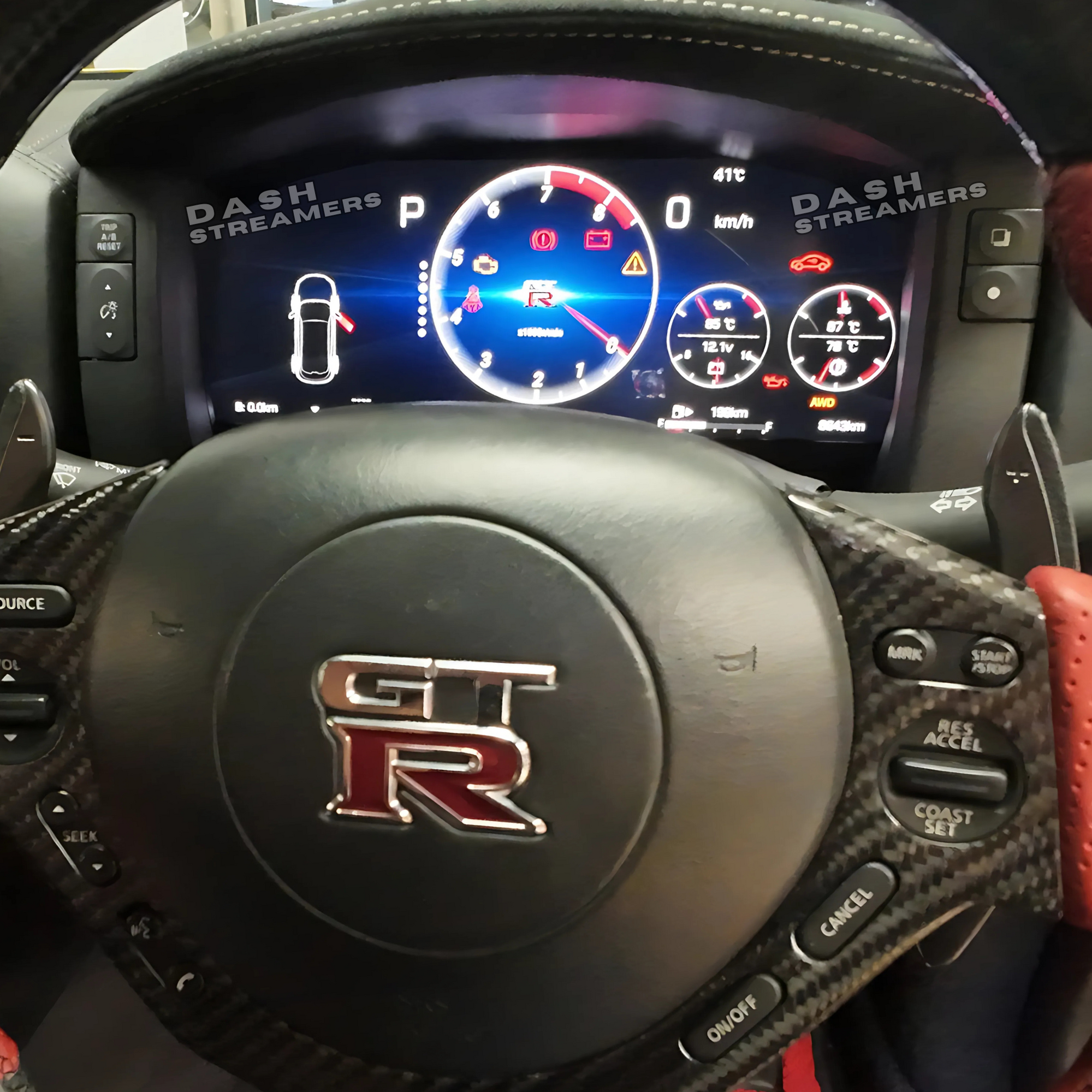 Nissan GT-R 2008-2023 Digital Instrument Cluster Dash Upgrade R35