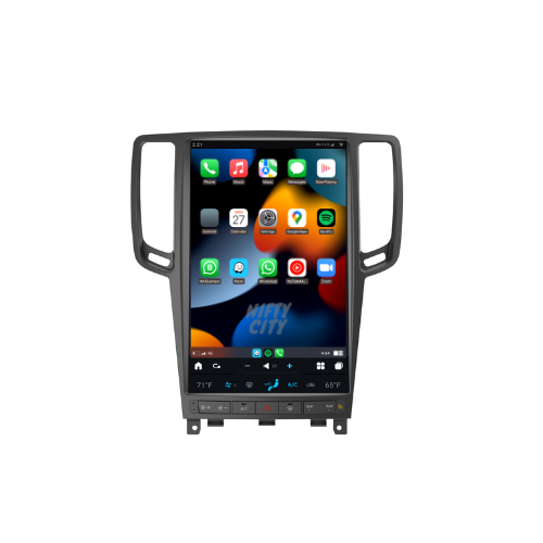Infiniti G37 2007-2013 Apple CarPlay & Android Auto Tesla Screen Tablet 14.5 Inch