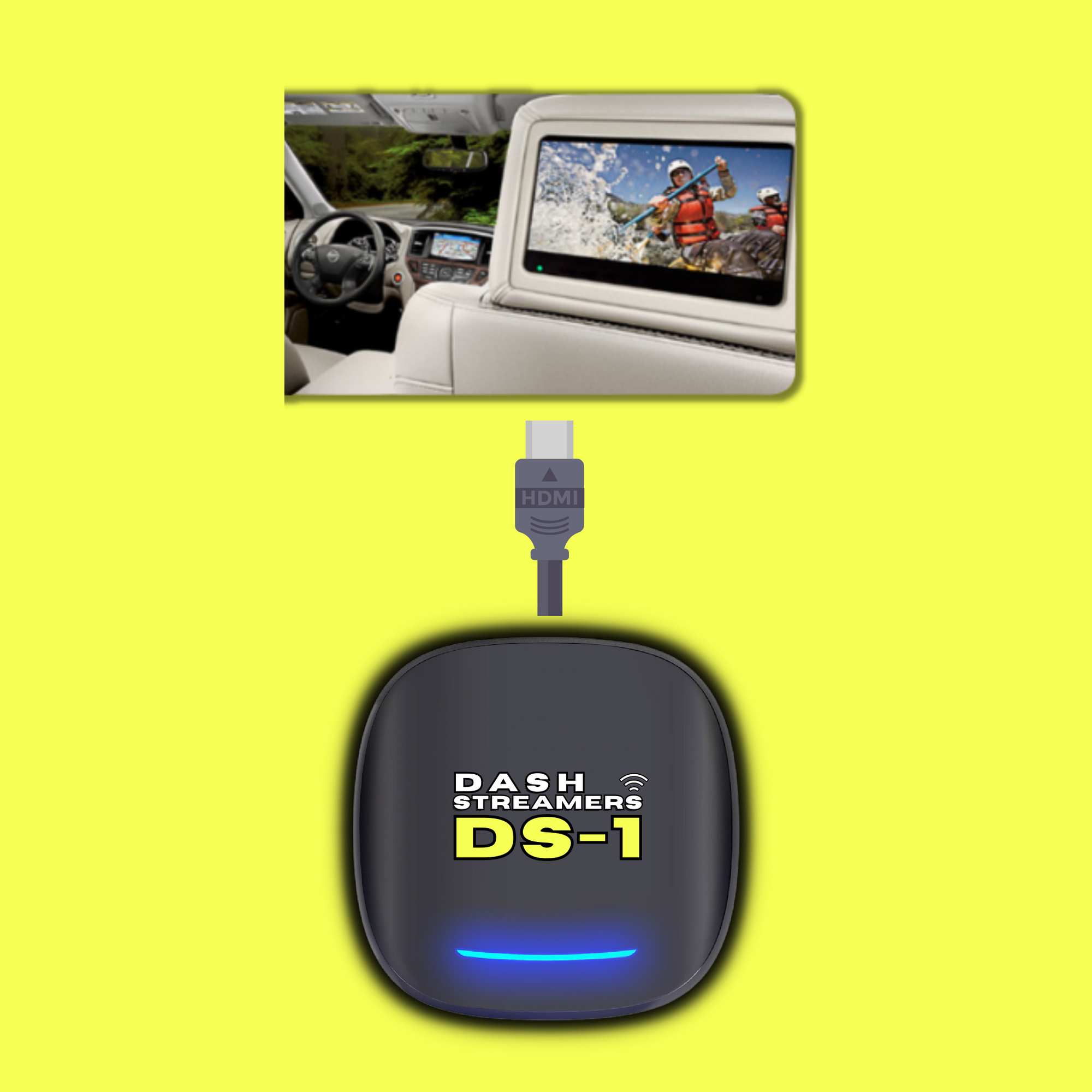 Rear Screen Support - Dash Streamers