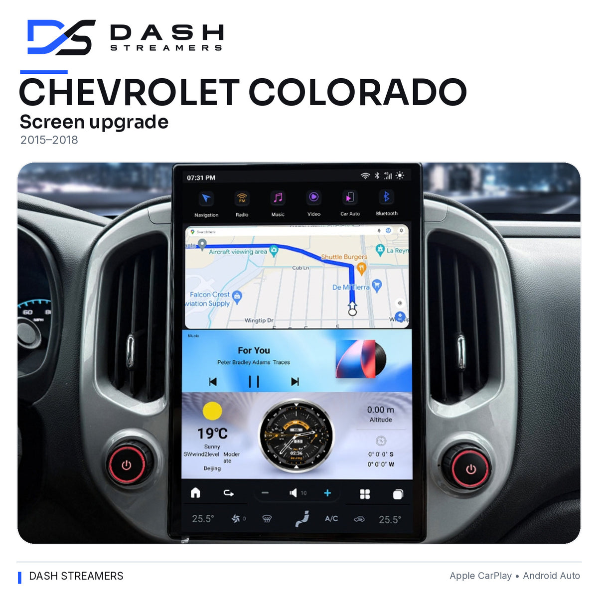 Dash Streamers Colorado — approved main-photo template restored with owner's original dashboard source