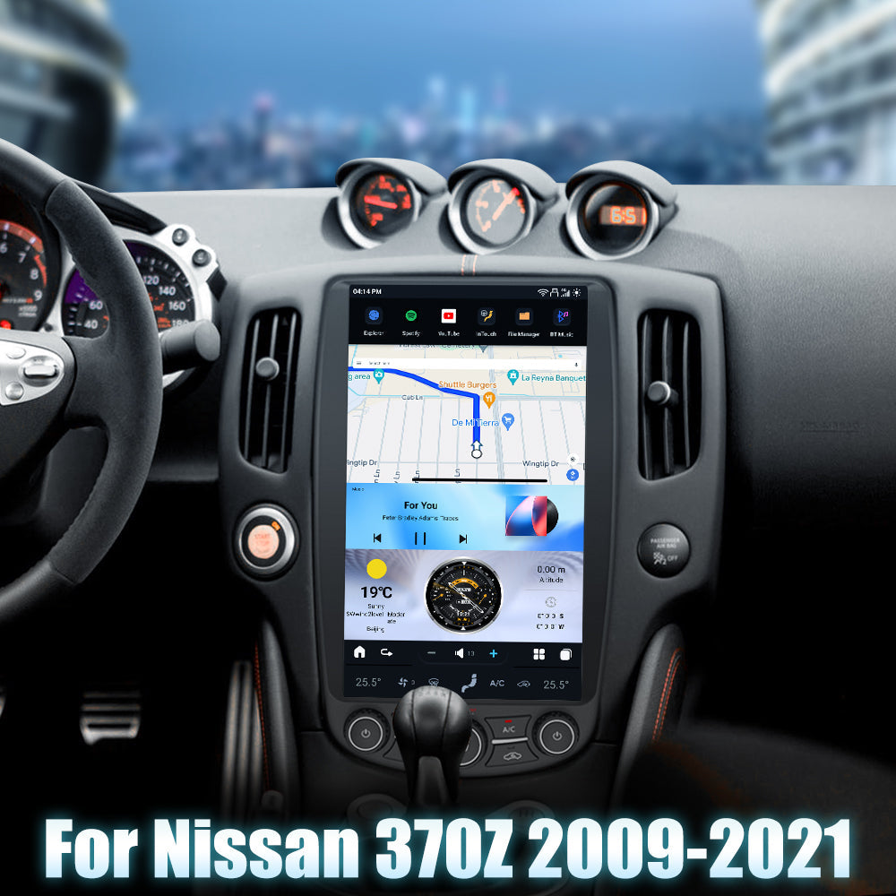 370Z touchscreen and installation photo