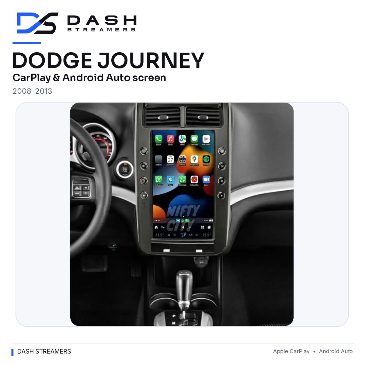 Dash Streamers journey installed dashboard photo