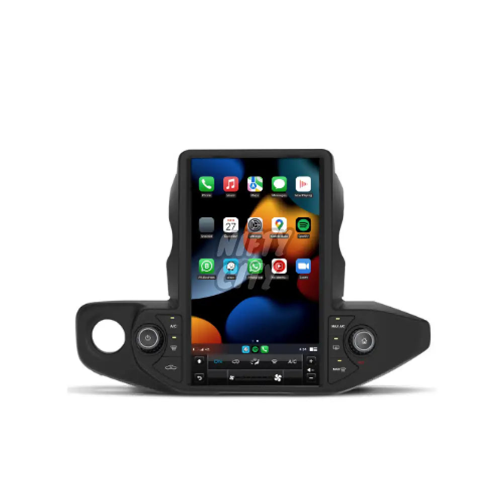 Jeep Wrangler 2018–2021 CarPlay & Android Auto Screen — product view 3